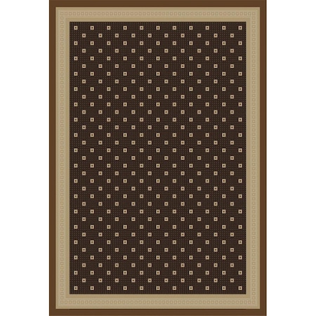 Concord Global Trading Area Rugs, 2 Ft. 7 In. X 3 Ft. 11 In. Jewel Athens - Brown 54283